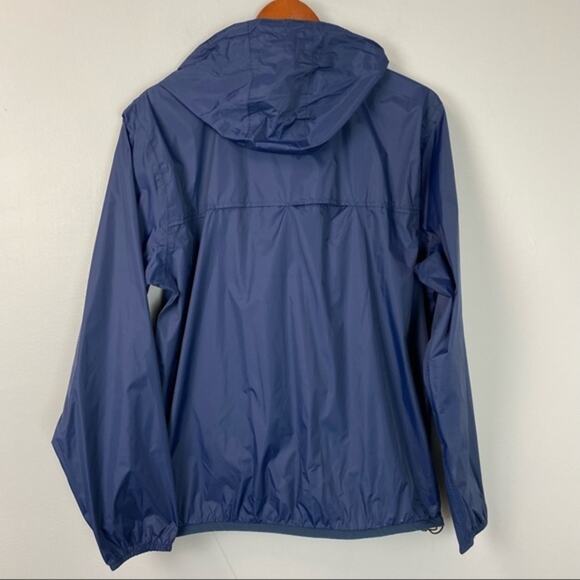 Peekaboo Beans Kids Navy Rain Jacket Navy Large NWT - Picture 6 of 8